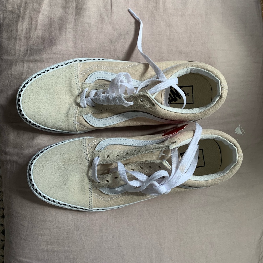 Vans women’s 9; men’s 7.5